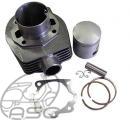 2 port 166cc cylinder kit with cylinder head