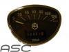 Vespa Black Speedometer 120kph